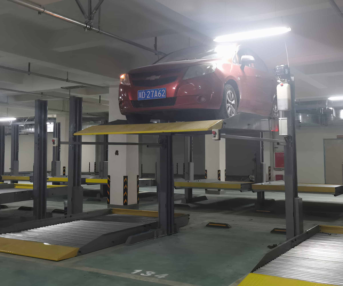 邯鄲自制機械式停車設備租賃 自走式立體停車場 上下升降機械停車場翻新